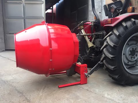 tractor pto cement mixer 5cubic feet