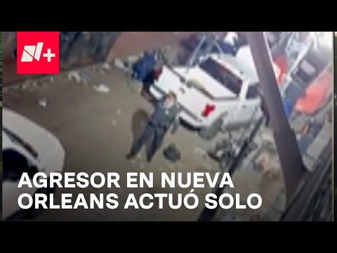 FBI da más detalles sobre el ataque en Nueva Orleans en Año Nuevo; el autor actuó en solitario