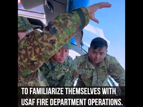 JGSDF tours Yokota’s Fire Department