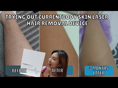 Trying Out CURRENTBODY Skin LASER Hair Removal for the First Time!!