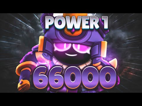 66000 TROPHIES ONLY POWER 1 😈