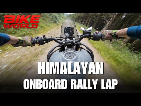 Royal Enfield Himalayan Onboard Rally Lap