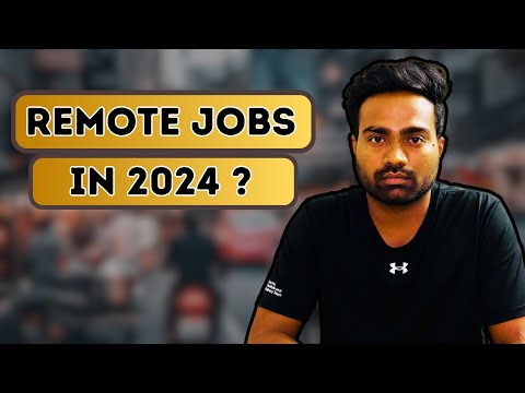 Remote Job Opportunities in 2024 || High Paying but very Rare