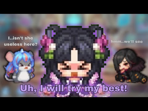 Shy and Clumsy Girl in Arena? | Guardian Tales Weekly Fun Play Arena