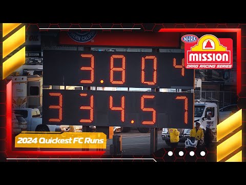 Top 10 Quickest Funny Car runs of 2024