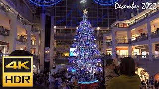 [4K HDR] サッポロファクトリークリスマス2022を散策 / Strolling around SAPPORO FACTORY CHRISTMAS 2022 (Hokkaido, Japan)