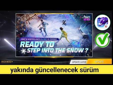 free fire max sürümü yakında güncellenecek sorun | free fire güncelleme sorunu