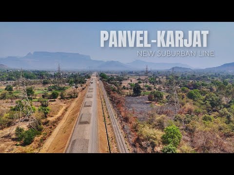 Panvel Karjat Suburban Line Project March'2024 Update | Panvel To Karjat New Rail Line Progress