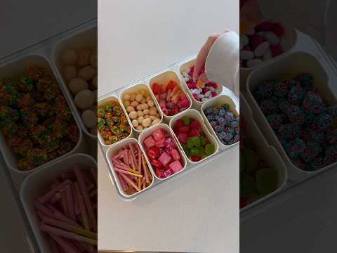 *ASMR* SNACK BOX RESTOCK! #restock #candy #snacks #snackbox #asmr #kitchen #restocking