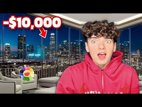 los Angeles PENTHOUSE Tour! (We Left The Ghost)