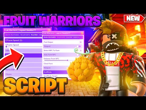 Roblox Fruit Warriors Script GUI / Hack INFINITE BELI + AUTO FARM + GOD MODE!  *PASTEBIN 2023*