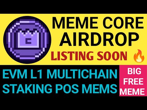 Memecore Airdrop Full Details | Meme Core  Telegram Airdrop | Meme War Airdrop Update