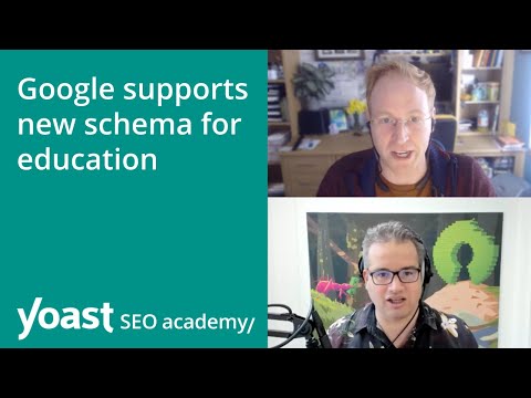 SEO news: Google supports new schema markup for education websites