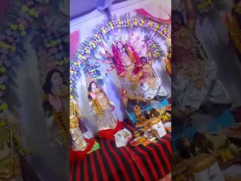 Maa ka Bhavan🙏 #durgapuja #navratrispecial #prayagraj #reels #ytshorts #youtube #viralvideos #trend