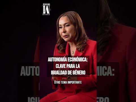 Autonomía económica: Clave para la igualdad de género - Mayra Jiménez, ministra de la Mujer