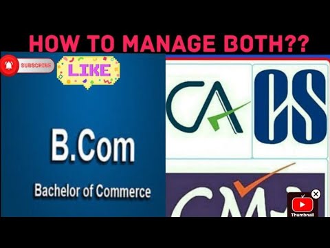 How To Manage Bcom/BBA Along With CA/CS/CMA course??👩‍🎓 | Tips To Handle | Aditi Kashyap