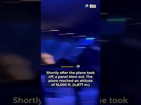 Side of plane FALLS OFF mid flight and makes emergency landing 🛬😱