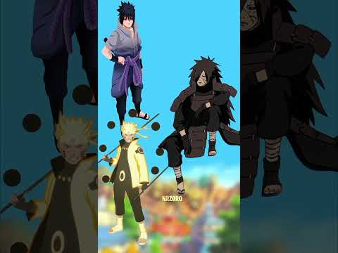 Naruto e sasuke 🆚 uchiha madara #shrots #onepiece #narutoshippuden #anime @carlosmiguel9354