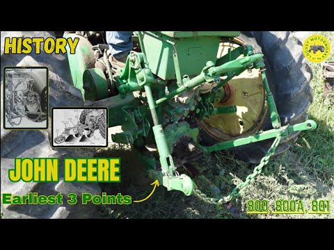 John Deere 801 3 Point History/Install (800, 800A, 801)