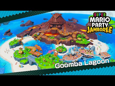 Super Mario Party Jamboree - Goomba Lagoon (Mario Party Mode)