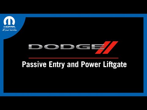 Passive Entry and Power Liftgate | How To | 2025 Dodge Hornet and Hornet PHEV