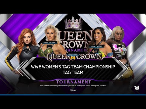 AWA Womens takeover week 2/2. Requel and Liv vs Charlotte flair and Becky lynch