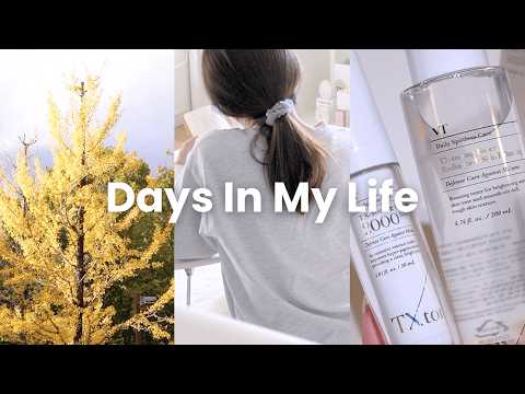 Japan vlog 🇯🇵｜cozy autumn day🍂autumn leaves in japan🍁 + korean cosmetics🧴