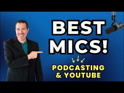 Best Microphones For Podcasting, Youtube and Streaming (Late 2024 Update!)