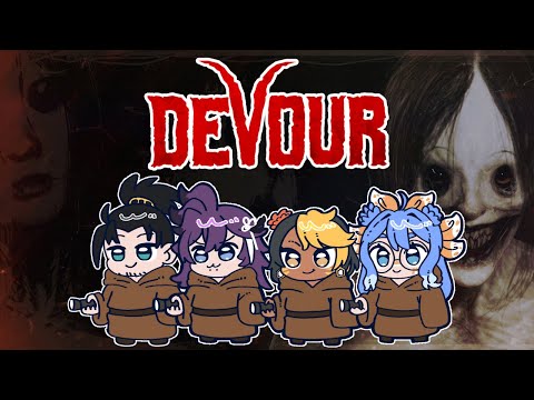 【DEVOUR】BEGONE EVIL, BE BANISHED! DEVOUR TIME w/ @JosuijiShinri , @lucksshi & @LaAvispaVTuber !!!