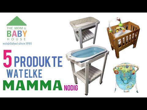 5 Noodsaaklike Baba Produk Kategorieë vir nuwe MAMMAS