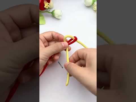 Tips for connecting rope ends Simple Easy to learn Practical Rope braiding skills sharing Fancy