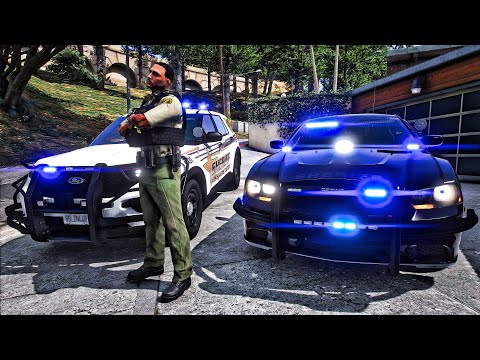 GTA 5 Sheriff Patrol|| GTA 5 Mod Lspdfr|| #lspdfr #stevethegamer55