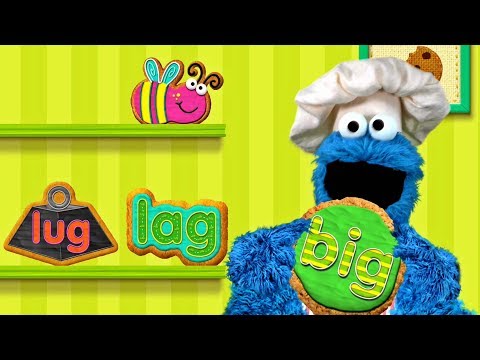 Sesame Street Alphabet Kitchen 🍪 Kids learn letters, vowels, read & write with Elmo