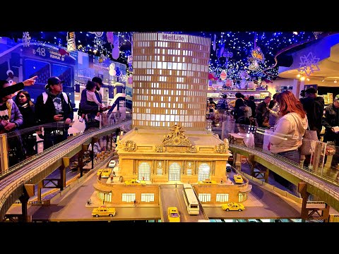 Grand Central Holiday Train Show & Holiday Fair, Union Square Holiday Market Christmas 2024 NYC LIVE