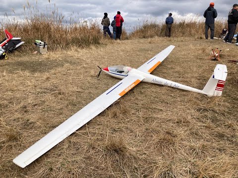 Pegase(4m 5Kg Standard Scale Glider) Slope debuts