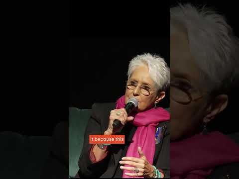 Joan Baez, "Hope is a discipline"