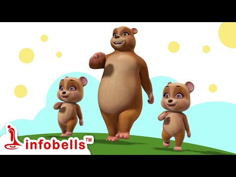 Karadi Bettake Hoyithu | Kannada Rhymes for Children | Infobells #kannadarhymes #kannadacartoons