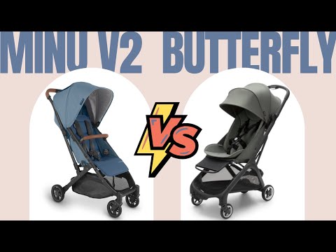 UPPAbaby MINU V2 vs. Bugaboo Butterfly | Travel Stroller Comparison | Stroller Review