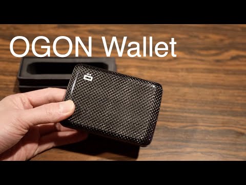 OGON Stockholm V2 Carbon Fiber Smart Wallet - Hands on Review