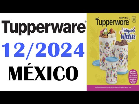 CATALOGO  TUPPERWARE  TUPPER  TIPS  12  / 2024  MÉXICO