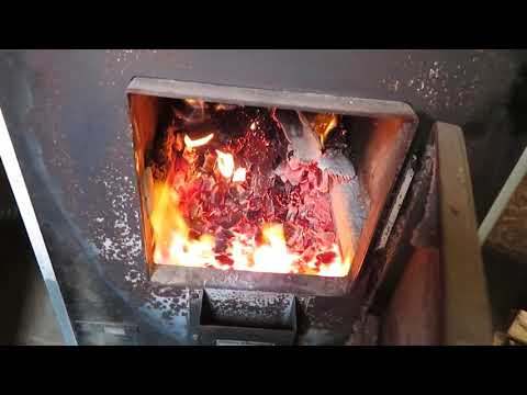 How our outdoor wood furnace keeps us warm