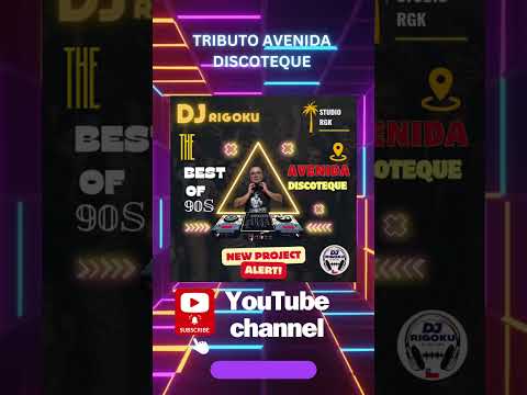 DEMO the BEST of 90s AVENIDA discoteque CHILE /by DJ RIGOKU videotape