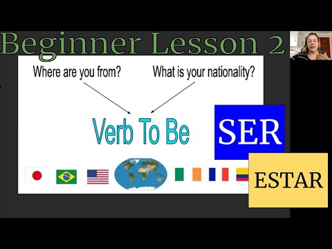 FREE ENGLISH LESSON | Beginner Program Lesson 2 Verb to be