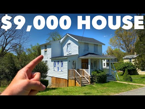 $9,000 HOUSE - MUST SEE BATHROOM WINDOW - Ep. 54