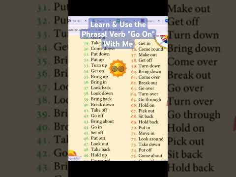 Learn & Use The Phrasal Verbs#इंग्लिशबोलनासीखें #englishlearning #englishlisteningpractice