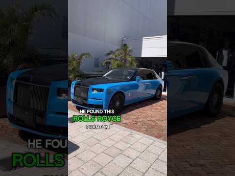 I found this $750k ROLLS ROYCE PHANTOM #drophead #ghost #spectre #pov