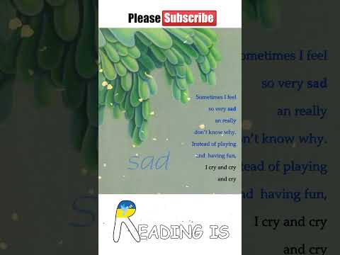 The Way I Feel - SAD - Animated Read Aloud Book https://youtu.be/o1mxBUXZdqY  #readaloud