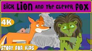 Sick Lion And The Clever Fox