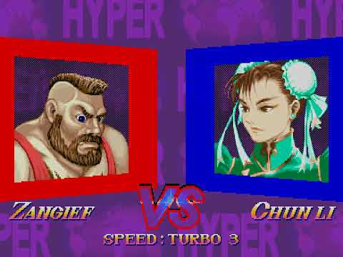 Hyper Street Fighter II AE - Zangief [MAME 0.242]