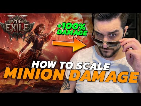 How to SCALE MORE DAMAGE FOR MINIONS in Path of Exile 2